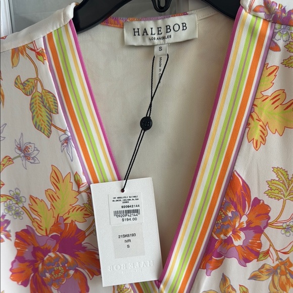 Hale Bob V Neck Dress AbsolutelySuitable Floral  Pockets Travel Small NWT - Picture 8 of 16